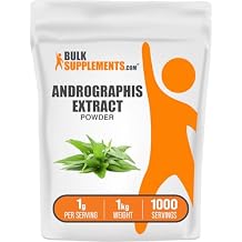 Andrographis Extract Powder - Andrographis Paniculata, Herbal Supplement - Gluten Free, 1g per Serving, 1kg (2.2 lbs) (Pack of 1)