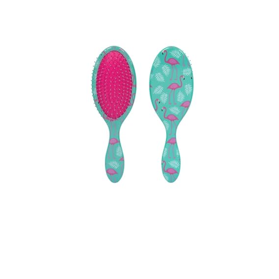Cala Wet-n-dry teal flamingo hair detangler