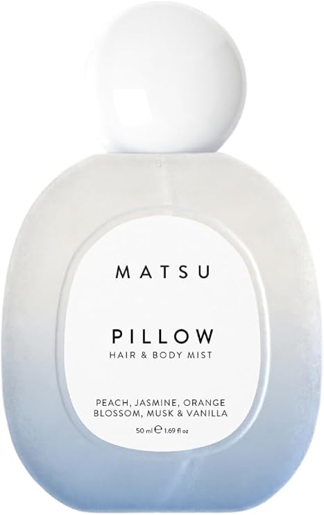 MATSU Pillow Saç ve Vücut Misti Beyaz Misk & Soft Çiçeksi Notalar Dingin ve Saf Konfor 50 ml