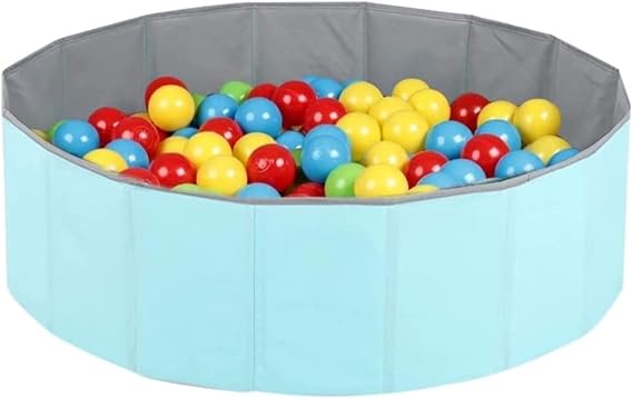 Baby Marine Katlanabilir Top Havuzu - Oyun Alanı ve Halısı - 150 Adet Top Hediye - Mint