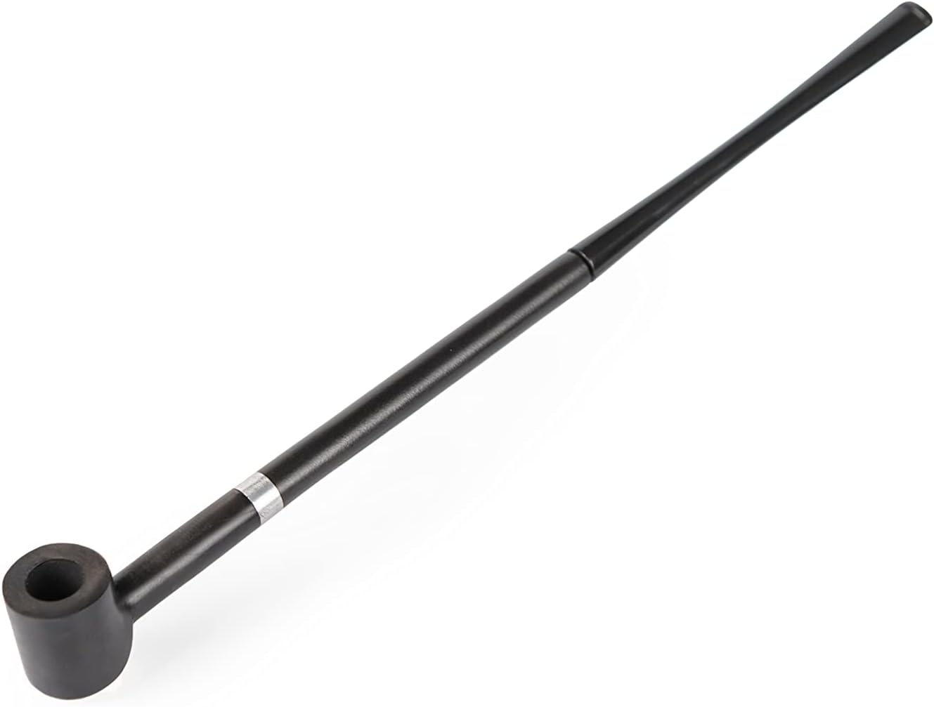 Dr. Watson - Small Wooden Tobacco Pipe, Churchwarden shape, Handmade from Natural Wood