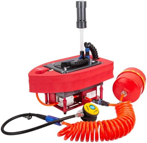 McbeAn Scuba Diving Ventilator System, Portable Rechargeable Scuba Diving Tank, Waterproof Air Compressor, Diving Breathing Regula, 39.4ft/12m, for Beach Recreational Diving Fishing