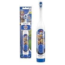 Spinbrush PAW Patrol Kids Electric Battery Toothbrush, Soft, 1 ct, Character May Vary