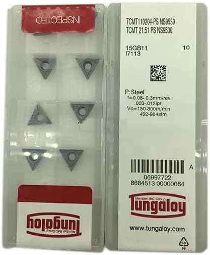 TUNGALOY 100% Original TCMT TCMT11 TCMT1102 TCMT110204 PS TCMT110204-PS NS9530 Turning Insert