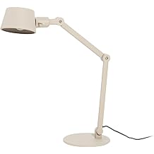 Lucande Table Lamp Silka (Modern) in Cream Made of Metal for e.g. Living Room & Dining (1 Light Source, E27) from Desk Lamps