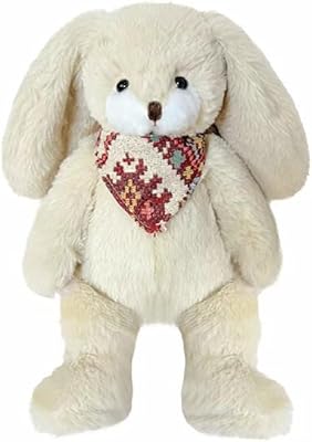 Adorable Animal Stuffed Animal,Cuddly Realistic Toys Small Stuffed Animal Soft Plush Toys,Animal Toys Gift for Kids Adults Birthday Christmas Easter Decor Bedtime Stuffed Toys Bunny