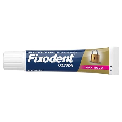 Fixodent Fixodent Ultra Max Hold Dental Adhesive, 2.2 Ounce?- Pack of 2