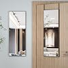 Hasipu Door Mirror Full Length, 51 x 16 Inch Full Body Wall Mirror Over The Door Hanging Mirror for Bedroom, Living Room, Cloakroom