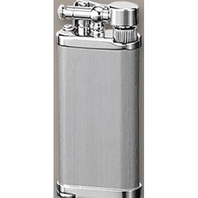 IM Corona Old Boy Chrome Hairlines Pipe Lighter