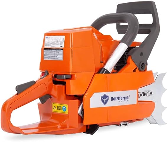 Farmertec 87cc Holzfforma G288 Gasoline Chain Saw Power Head 54mm Bore Without Guide Bar and Chain All parts are Compatible With Husqvarna 288 Chainsaw