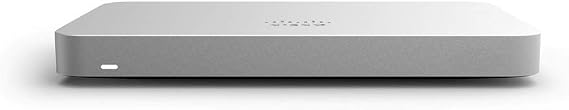 Cisco Designed Meraki MX64 Cloud Managed Security Appliance, White (MX64-HW)