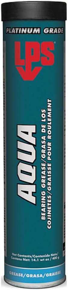 14 OZ Aqua Bearing Grease Cartridge Amber