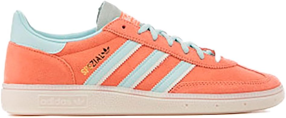 adidas Handball Spezial Men's Sneakers, Wonder Clay/Almost Blue/Crystal White, Size 9.5