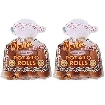 Martin's Potato Long Roll - 2/8 pks.