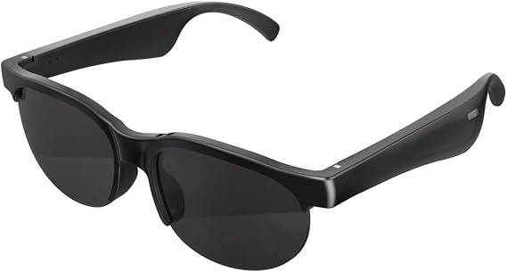 JBTITNVSmart Bluetooth Polarized Sunglasses, Open Ear Audio Smart Glasses UV400 Protection, Wireless Hands-Free Call Music Playback IPX4 Waterproof Eyewear for Driving Cycling Fishing Men Women