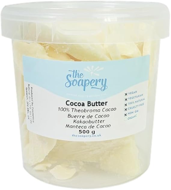 Cocoa Butter 500g Pot- 100% Natural and Pure