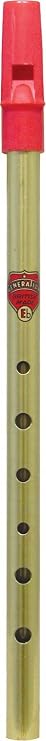 Flageolet 6584 Eb Brass Whistle