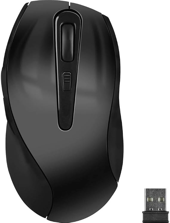 SPEEDLINK Axon Desktop Wireless Mouse with USB Nano Receiver - Black
