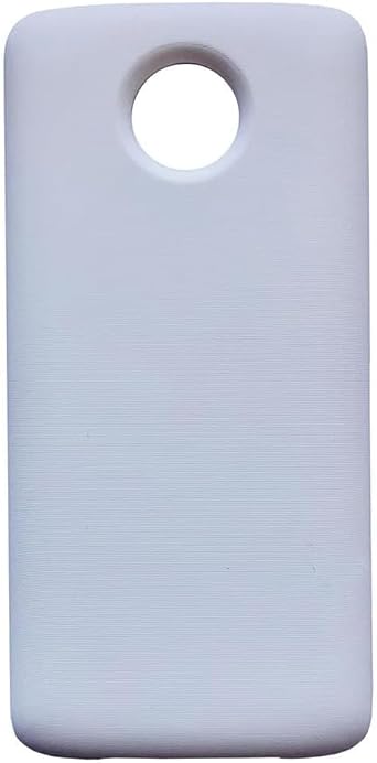 Moto mods for Motorola Moto Z4 Play Z3 Z2 Force Z Droid Phone,Power Pack, Style Back Shell case Cover. (White)