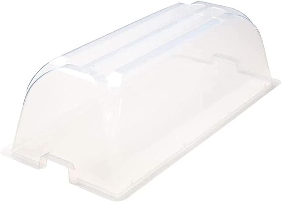 Exaco 645141-NP Balcony Raised Garden Bed Planter Protective Cover, Clear