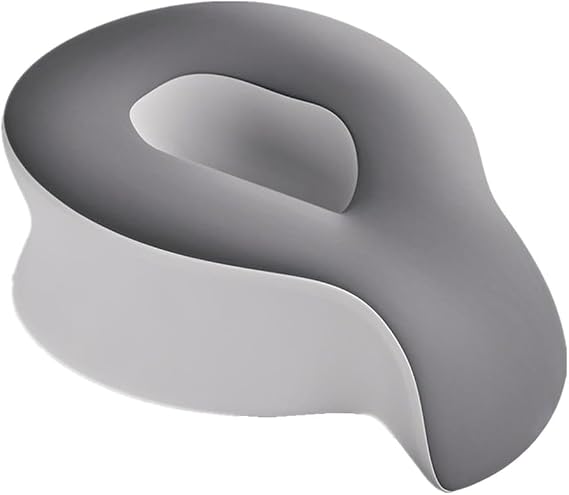 chislim Ergonomic Memory Foam Office Pillow for Napping & Sleeping, Washable Cover, Chest-Support Design, Compact & Portable
