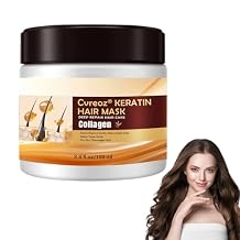 Keratin Hair Mask Advanced Collagen Hair Treatment Deep Conditioning Hair Mask Keratin Hair Treatment for Dry Damaged Hair All Hair Types (1 Bottle)