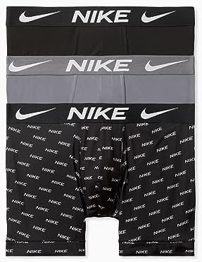 Nike Mens Essential Cotton Stretch WFly Boxer Brief Underwear 3-pack