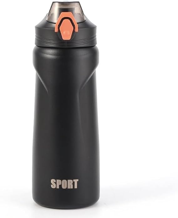 Lnsulated Water Bottle, 25 Oz, Insulated Vacuum Water Bottle, Stainless Steel Leakproof Flask, Keep Hot & Cold for 24H, Reusable & BPA Free