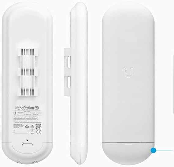 NanoStation AC NS-5AC-US 5 GHz Airmax AC CPE Dedicated Wi-Fi Radio for Management 450+ Mbps (2 Pack)