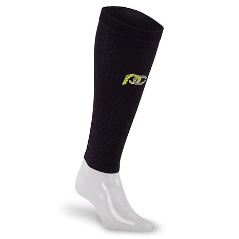 PRO Compression Marathon Calf Sleeve, Black, X-Small (1-Pack)