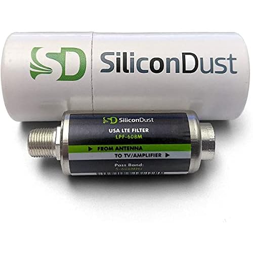 SiliconDust LPF-608M LTE Filter for TV Antennas USA 2020 Standard 600608618MHz