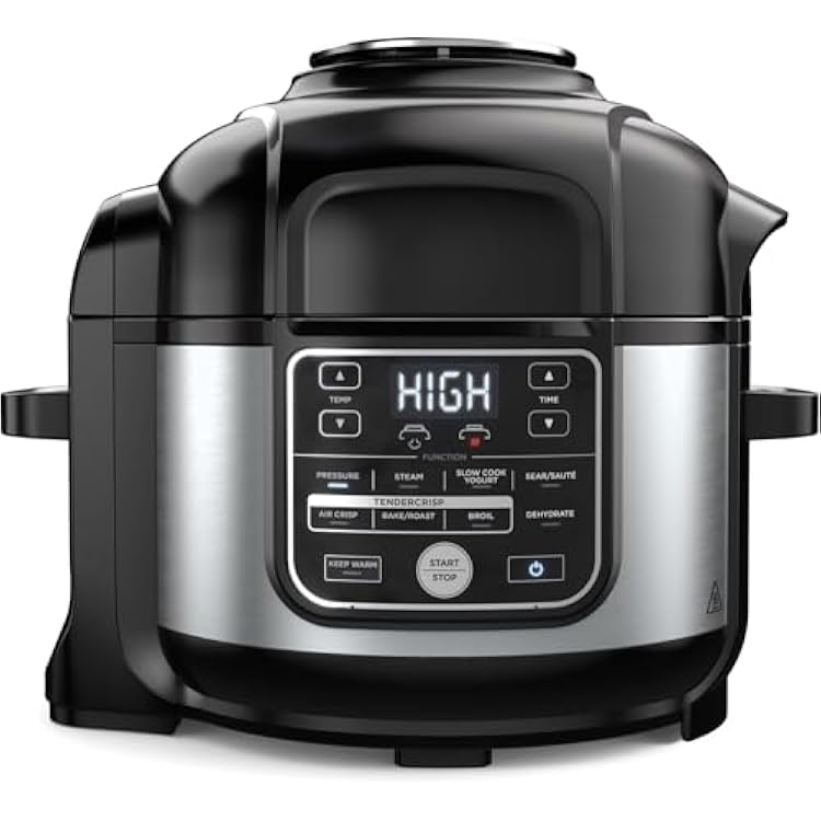 Foodi 10-in-1 Pressure Cooker & Air Fryer with TenderCrisp Technology, 6.5-Quart Multicooker