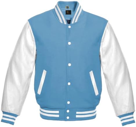 Mens Varsity Jacket Baseball Letterman Wool and Leather Best Premium Quality Basketball Jackets