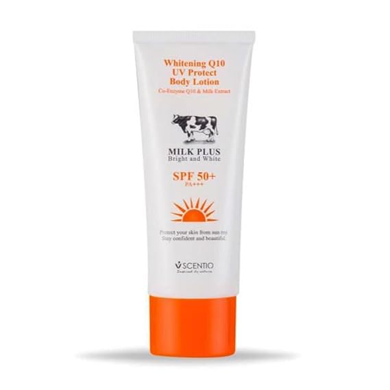 Milk Plus Q10 Body Lotion Spf 50 Pa++ 100 Ml