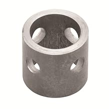 Bulldog 0152790300 Trailer Jack Accessory, Weld-On Male Swivel Mount, 5/8 Inch Pin, 2 Inch O.D. for 170's