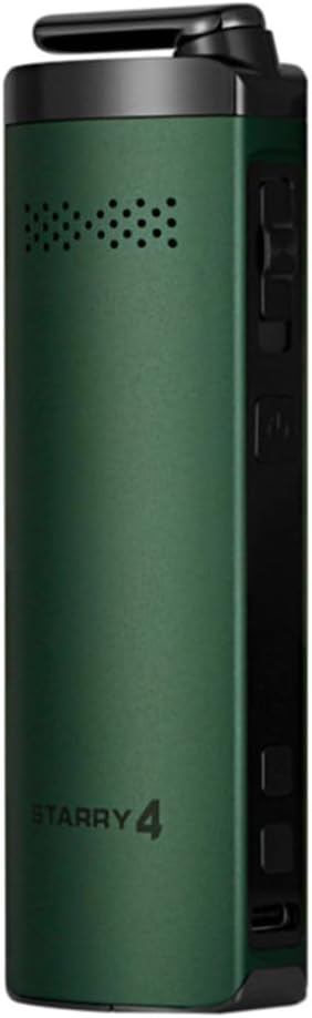 XMAX Starry V4, Evergreen Colour. NEW. 3-in1 Dry Herb, Wax, Concentrate Vaporizer, Adjustable Airflow.