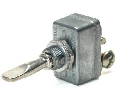 Super Heavy Duty 50 Amp On/Off/On Toggle Switch With Screw Terminals
