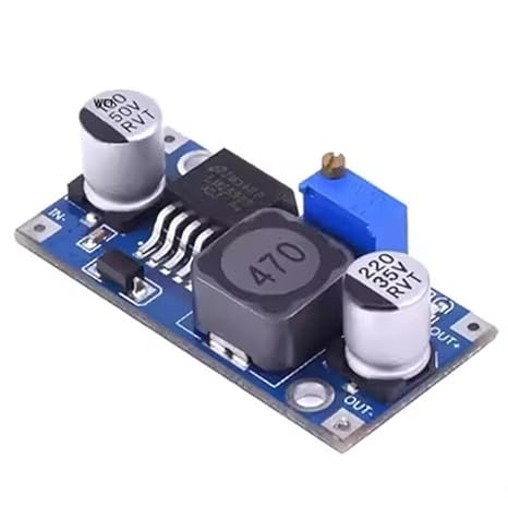 2Pcs - LM2596 DC-DC Buck Converter, Adjustable Step Down Voltage Regulator 3-40V to 1.5-35V High Efficiency Volt Reducer Transformer Module
