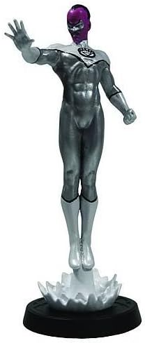 DC Blackest Night White Lantern Sinestro Magazine & Figure