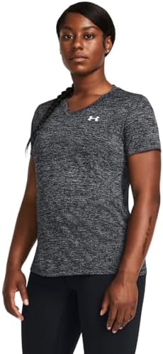 Under Armour Womens Tech Twist Short Sleeve V Neck