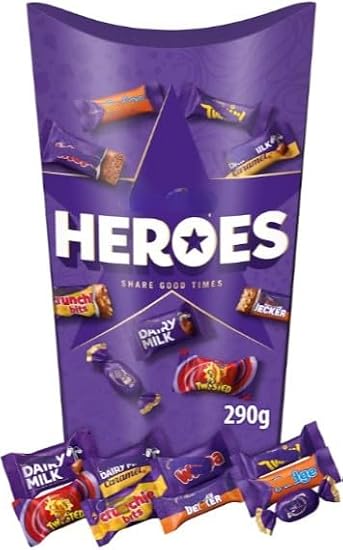 Heroes Chocolate Box 290g (Pack of 3) Delicious And Tasty "A symphony of flavors" For All Occasions