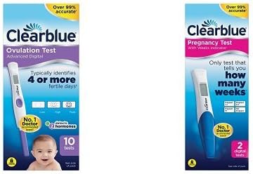 Clearblue Advanced Digital Ovulation Test  Pregnancy Test with Weeks indicator