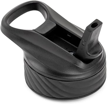 Manna Bottle Lid - Flip-Up Straw Lid for Saratoga, Ranger Pro, and Convoy Bottles