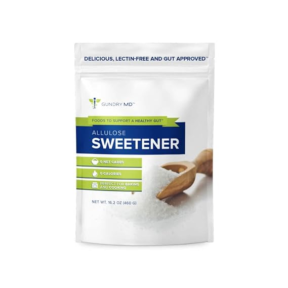 Gundry MD Allulose Sweetener - 0 Calorie, Great for Baking and Cooking