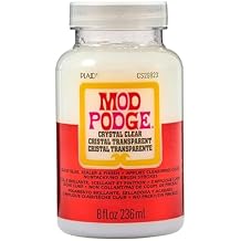 Mod Podge, Crystal Clear Gloss Glue, Sealer, and Finish, 8 fl oz