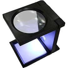 Stalwart 75-7555 Hawk Foldable Magnifier with 3 LED Lights