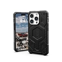 URBAN ARMOR GEAR UAG Compatible with iPhone 15 Pro Case 6.1" Monarch Pro Carbon Fiber Built-in Magnet Compatible with MagSafe Charging Premium Rugged MIL-STD Dropproof Protective Cover