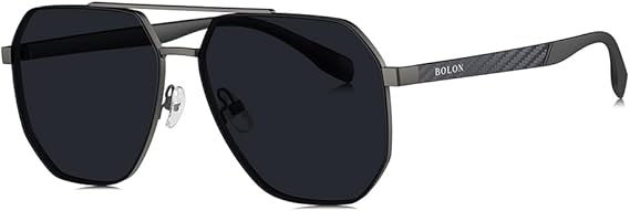 BOLON Men Women Aviator Polarized UV400 Sunglasses | Exclusive Eyewear Brand of EssilorLuxottica, Best Ideal Aviator Silhouettes from BOLON