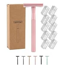 Razor Kit, Double Edge Safety Razor for Women and Men, Single Blade Razors for Women