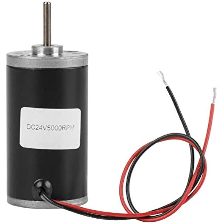 Brush Motor, Motor, Insulation Treatment 6V12V24V Motor DC Motor, DIY Generator for Home24v5000 rpm